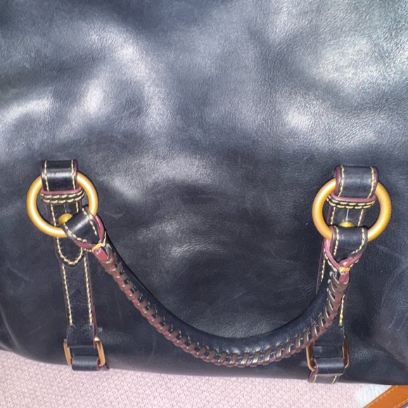 Black Leather Handbag - Picture 4 of 13